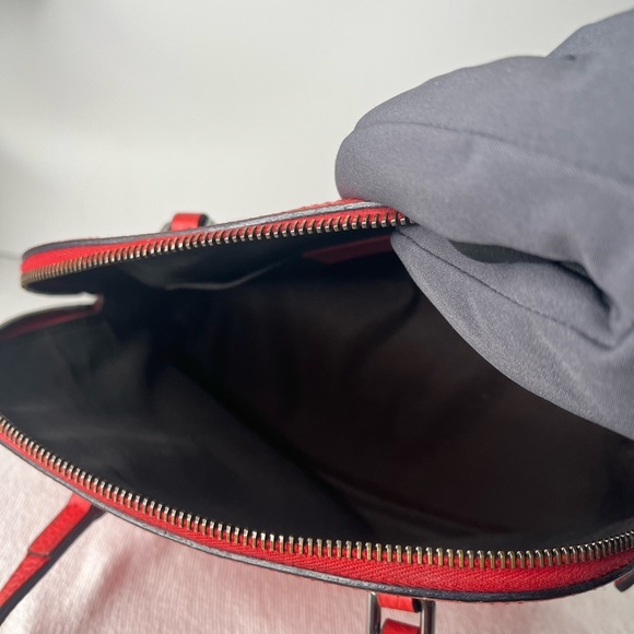 Gucci Red Leather Mini Dome Bag - Picture 8 of 11